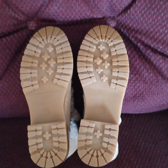 A New Day Women's Betsy Faux Fur Suede Hiking Boots  Size 7.5   NWOT - Picture 7 of 8